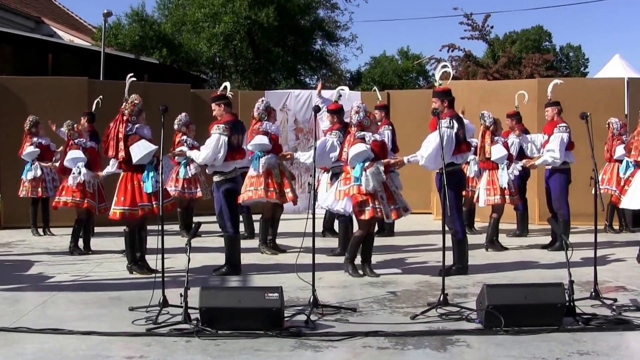 Jízda králů Vlčnov (2017) - Vystoupení souboru Vlčnovjan spolu s králem jízdy králů