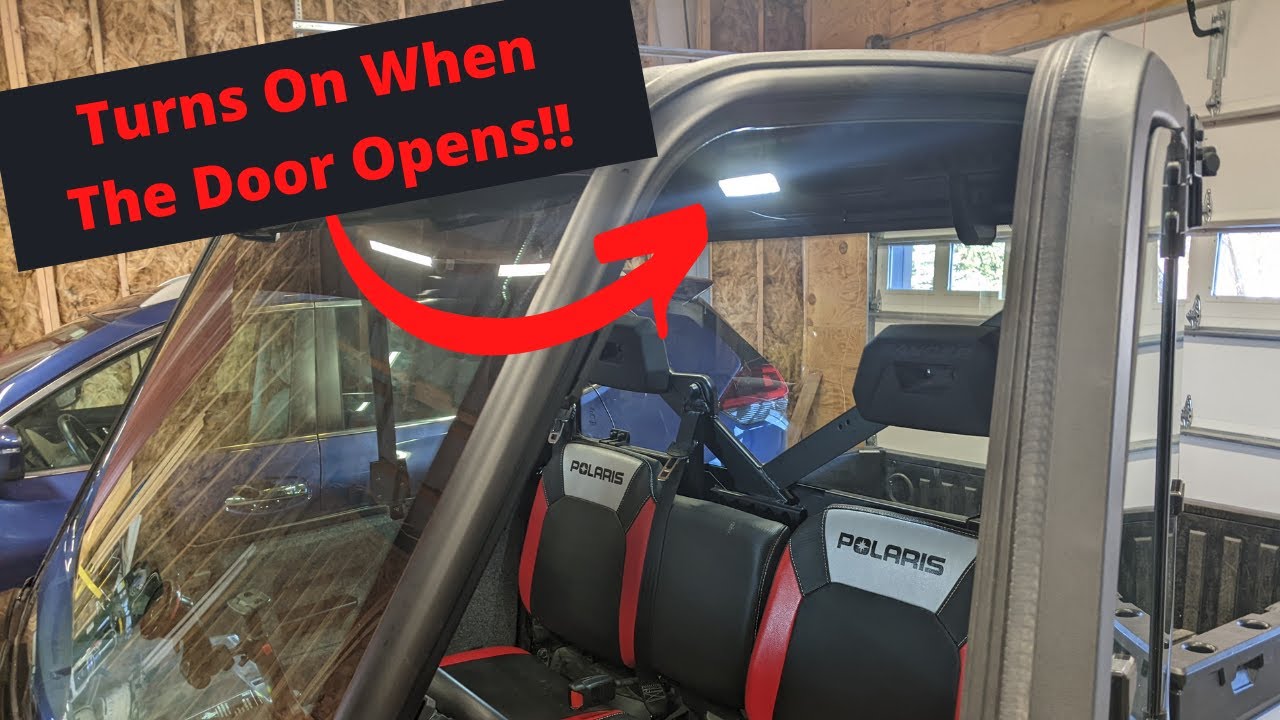 Dome Light Installation With Door Switch [Polaris Ranger UTV]