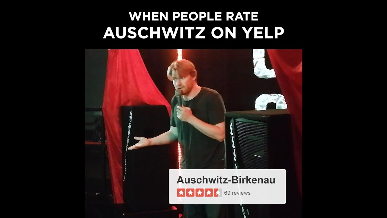 Shahak Shapira - Auschwitz is on Yelp