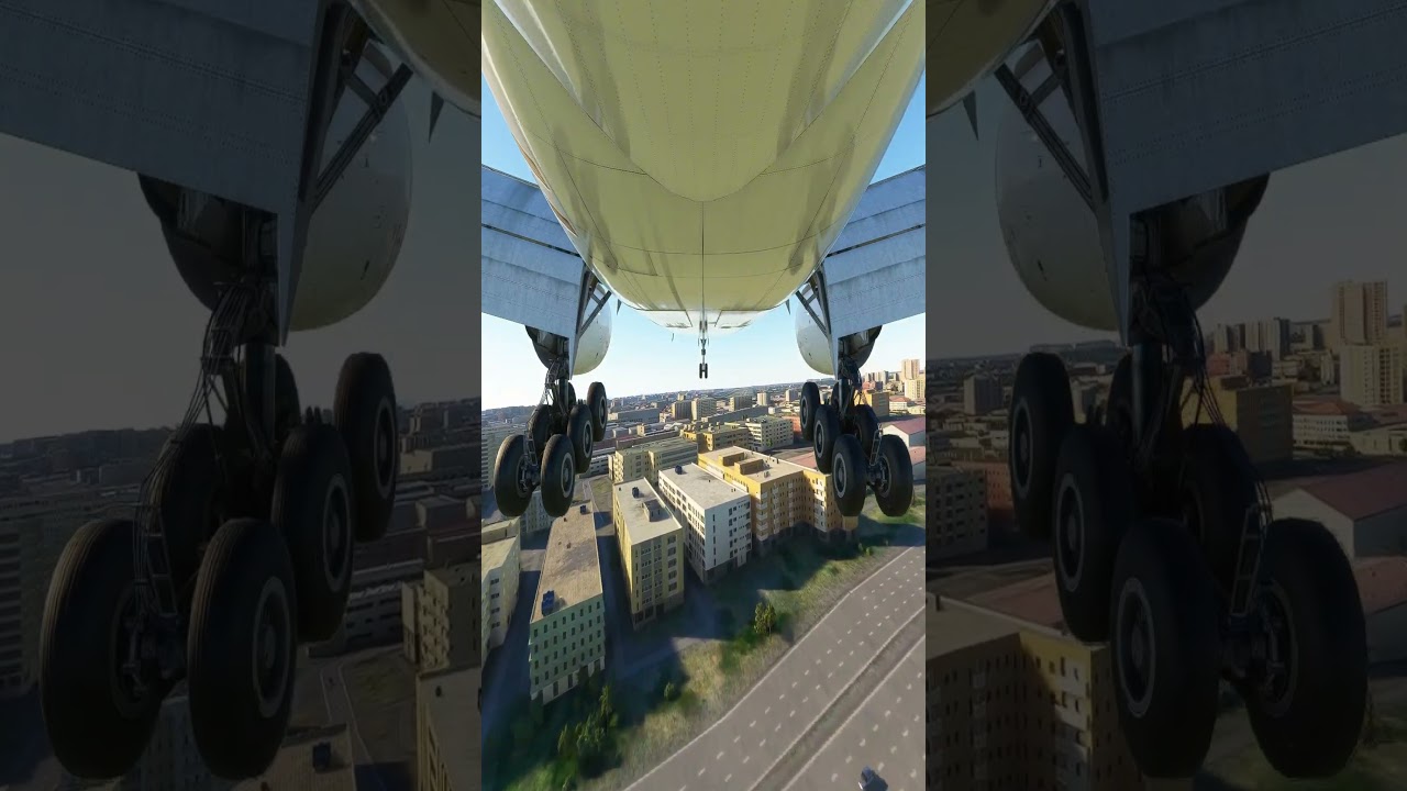 Plane Emergency Landing #plane #avaition #trending