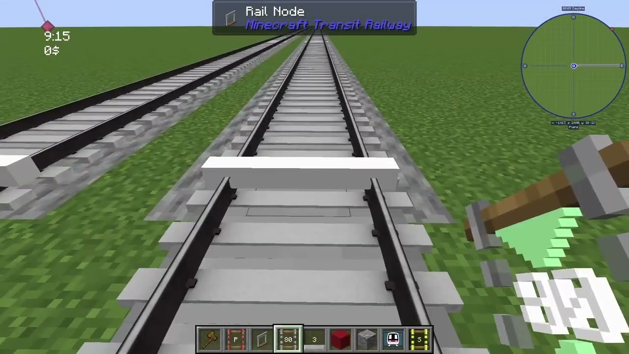 Minecraft Transit Railway S01E04 - Nové zastávky