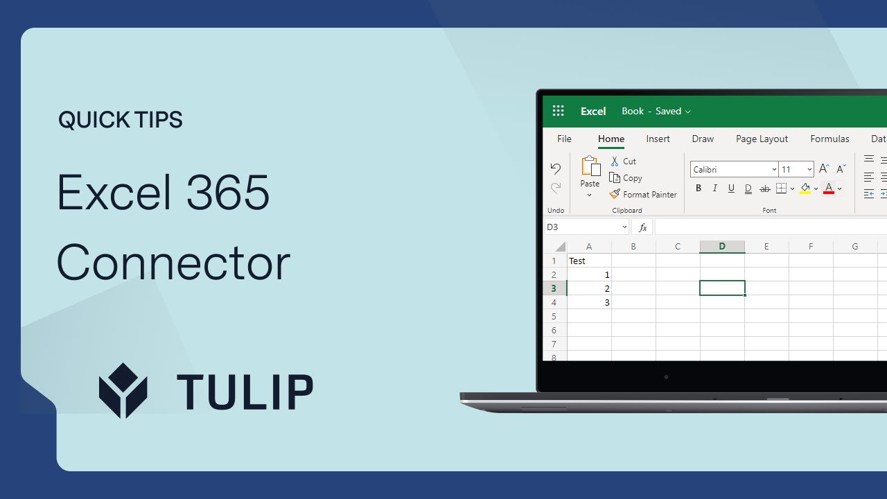 Quick tip - Connecting Excel 365 to Tulip