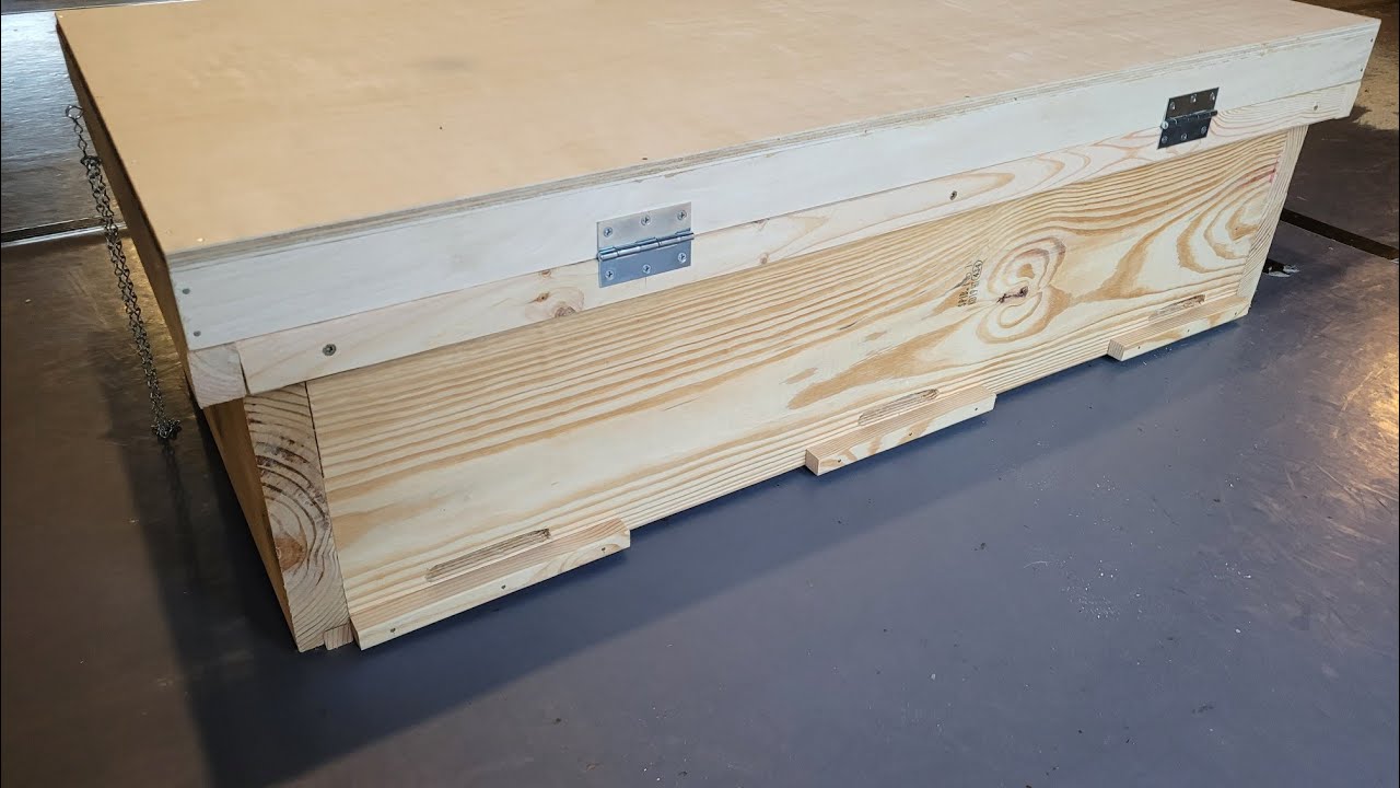 Horizontal Beehive - with winterization modifications.