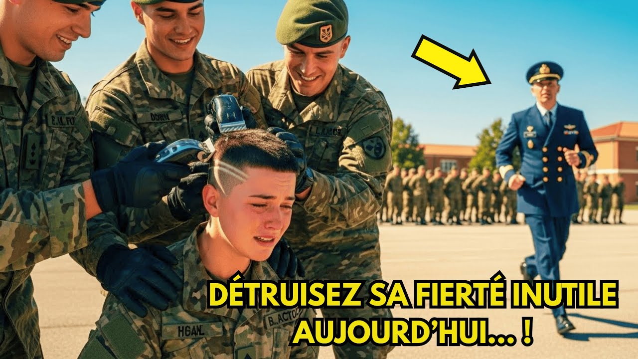 Ils lui ont rasé la tête pour la briser – puis un général est apparu en disant qu'elle surpasse tout