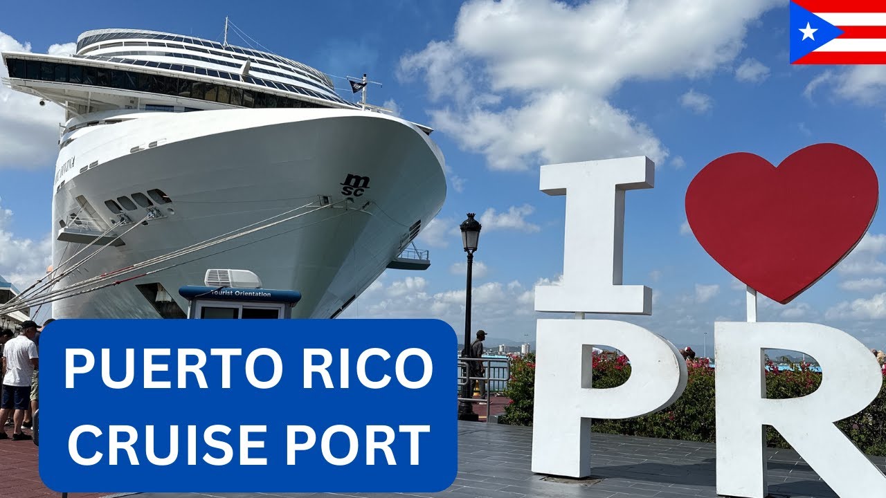 The expectation when arriving at PUERTO RICO CRUISE PORT - MSC DIVINA.