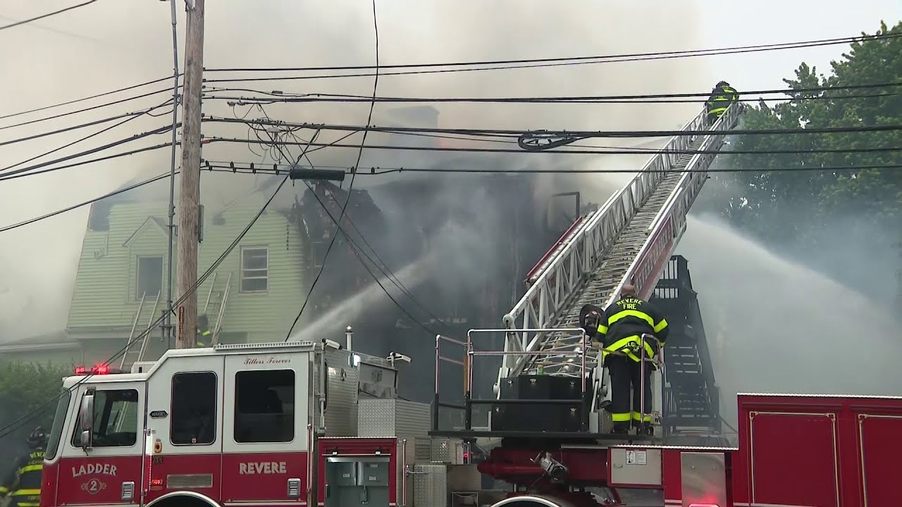Man pulled from Revere fire dies, family says