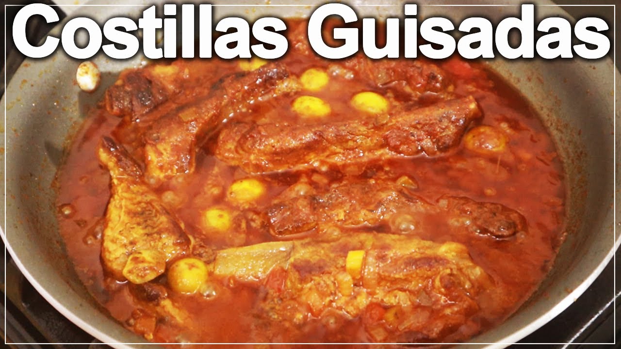 Costillas de Cerdo Guisadas