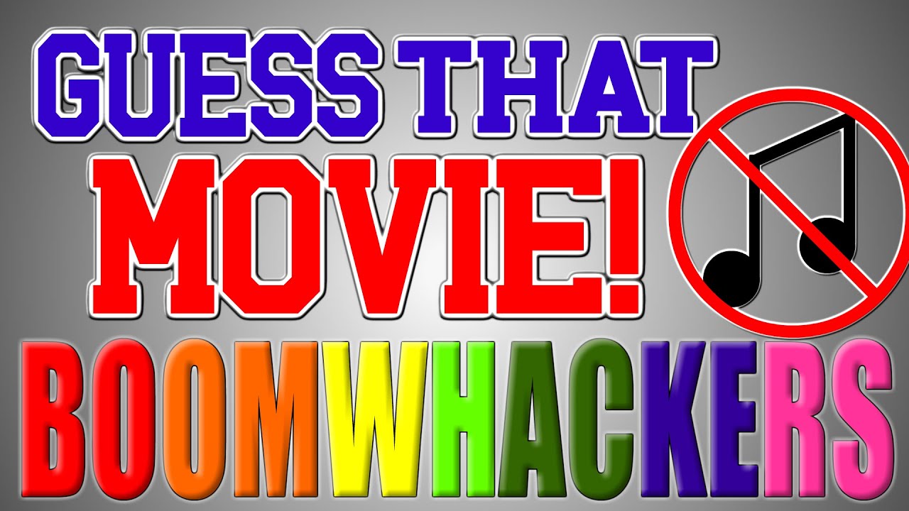 GUESS THAT MOVIE! Hard Mode | BOOMWHACKERS!