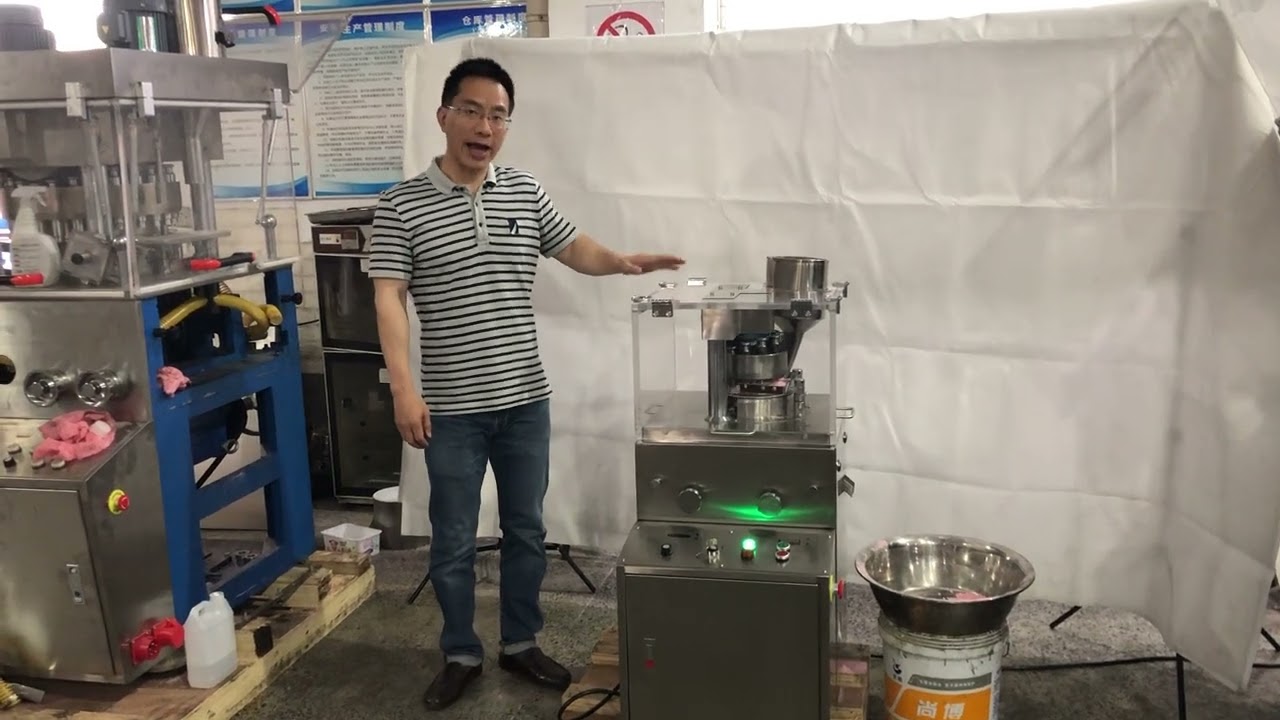 ZP-10B Rotary Tablet Press with 10 dies