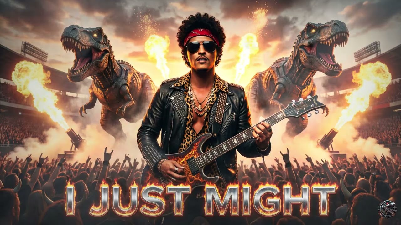 I JUST MIGHT - Bruno Mars | Dark Cinematic Arena Rock Cover (90s Rock)