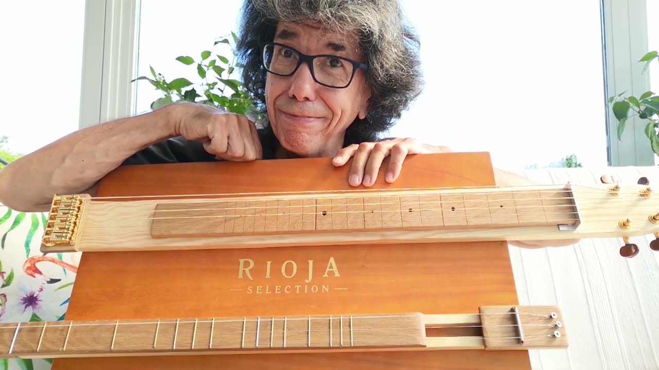 Wine Box Guitar Build - Rioja n Roll - Twin Neck