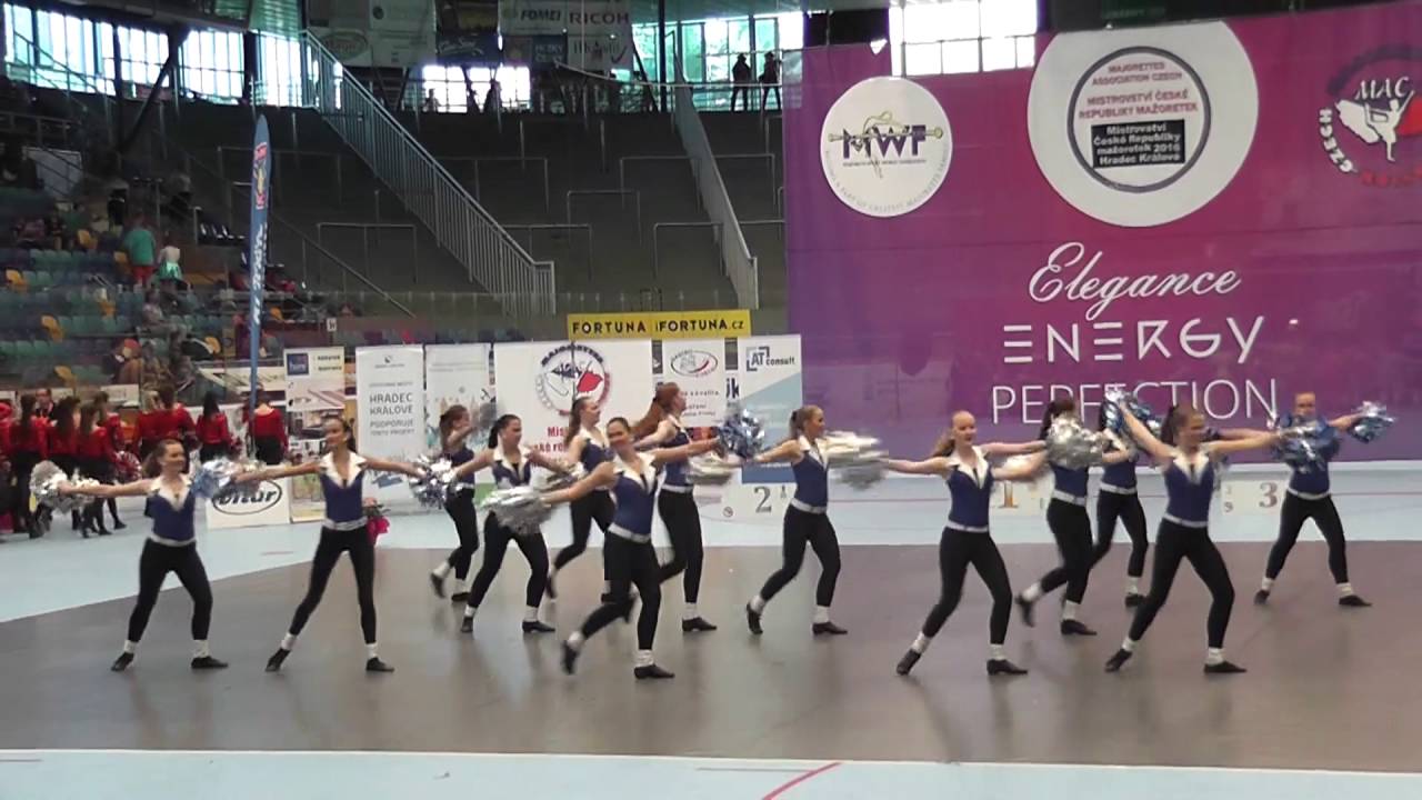 AP klub Brušperk - Top Teens / Mistrovství ČR mažoretek 2016 Hradec Králové - POM seniorky