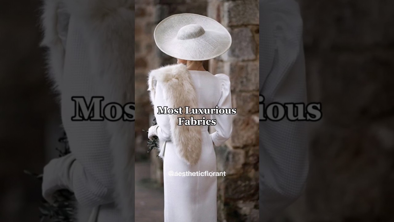 Most luxurious fabric's in the world 👗#shorts #fabric #fashion #aesthetic #youtubeshorts