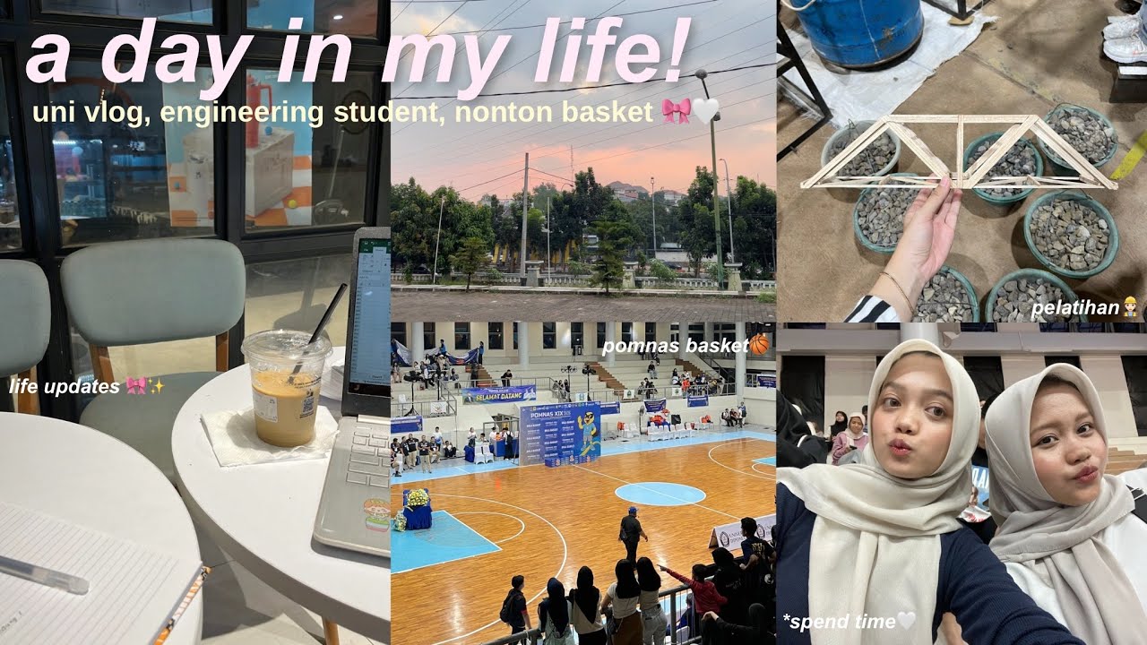 A DAY IN MY LIFE 💭💌 uni vlog, engineering student, pomnas basket 🏀👷🏻‍♀️