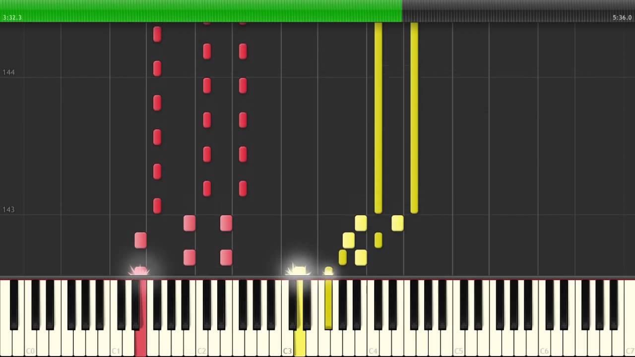 東方 Piano - Crimson in the Black Sea ~ Legendary Fish