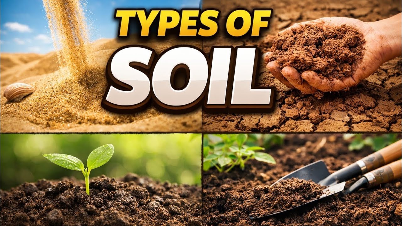 📚 Types of Soil | Quick Revision for Exams
