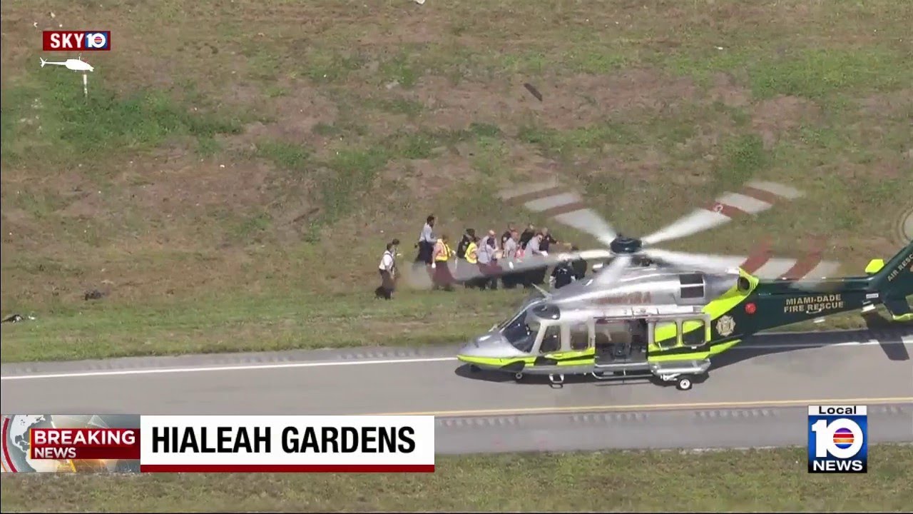 Miami Beach police officer on motorcyclist critically injured in crash