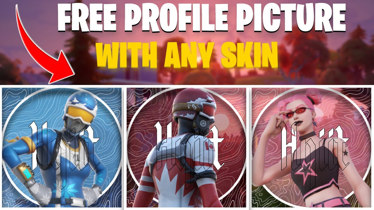 How To Make Your Own Fortnite Profile Picture + Fortnite Logo (Pixlr)
