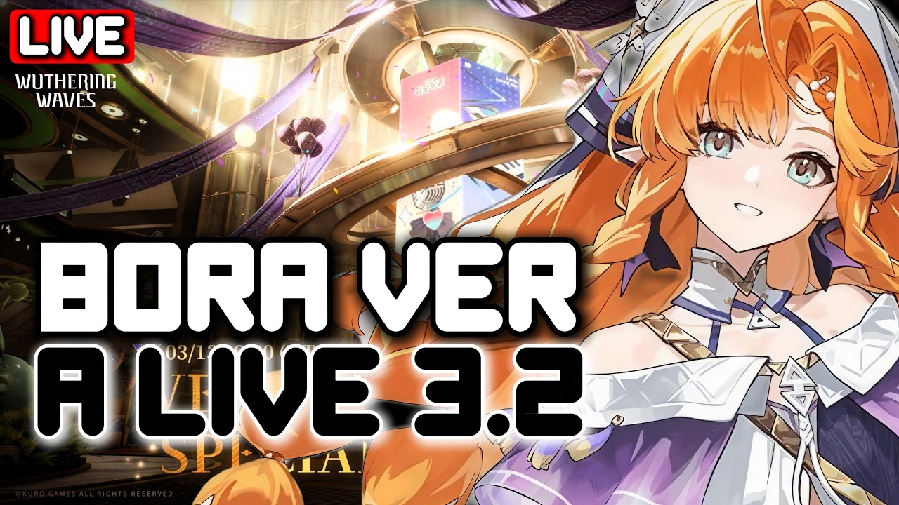 Hoje é a Live da 3.2 do Wuthering Waves! Novidades Quentes chegando!