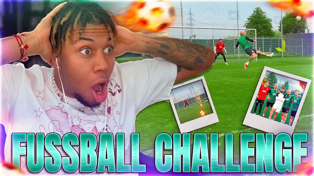 FUSSBALLCHALLENGE mit BUNDESLIGA PROFIS von @bilalkamarieh610 😍⚽️