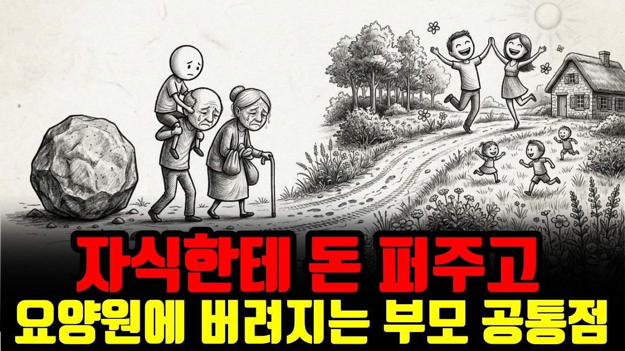 착했던 내 자식이 왜 변했을까? 재산 물려받은 자녀가 1년 뒤 연락 끊는 '구조적' 소름 돋는 이유