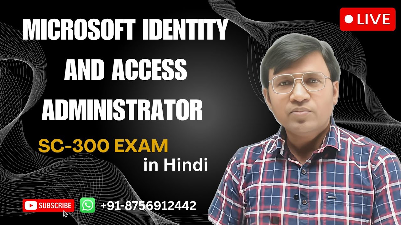 Курс SC-300 Microsoft Identity and Access Administrator на хинди | Полный курс от ICNT Gyan