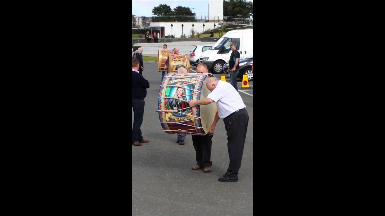 The late jim hamilton lambeg drum comp