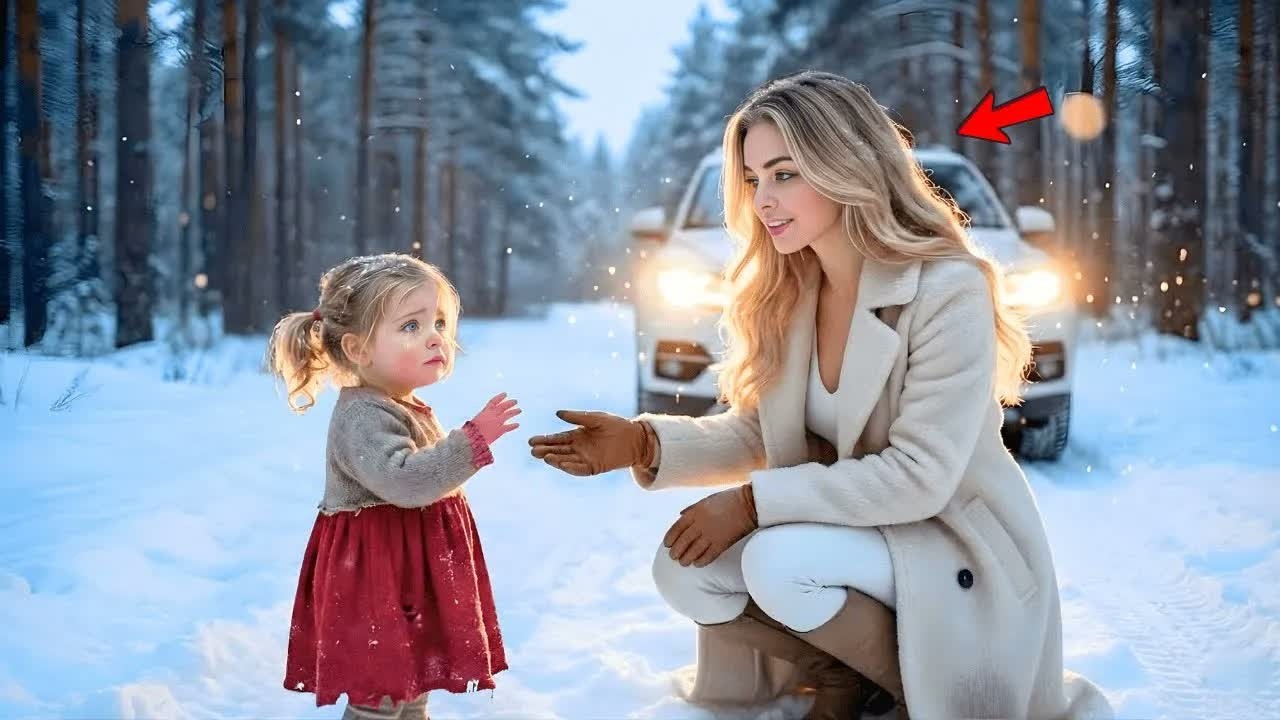 Ma’am, ich finde meinen Papa nicht …“, sagt das Mädchen – die CEO-Frau folgt ihr tief in den Wald