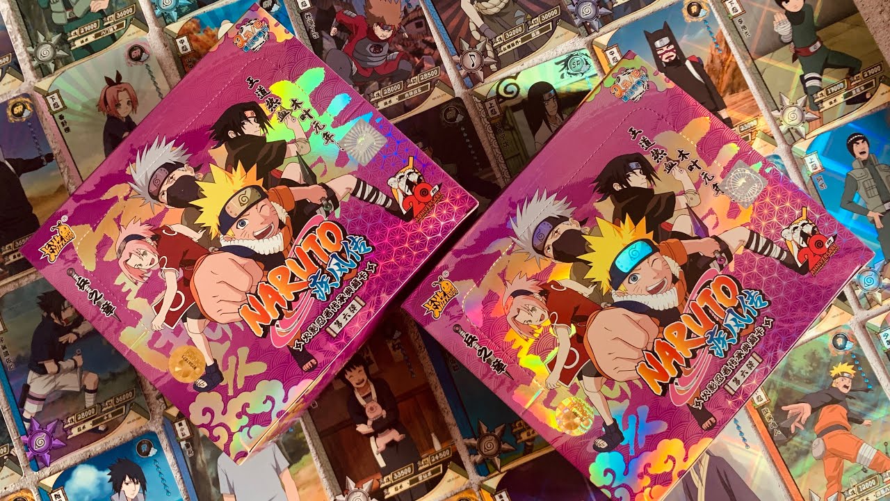 🍥 МЕГА ДРОП! ВЫПАЛА РЕДКАЯ КАРТА // РАСПАКОВКА КРУТОГО БОКСА НАРУТО ТИР 2 ВОЛНА 6 // NARUTO KAYOU