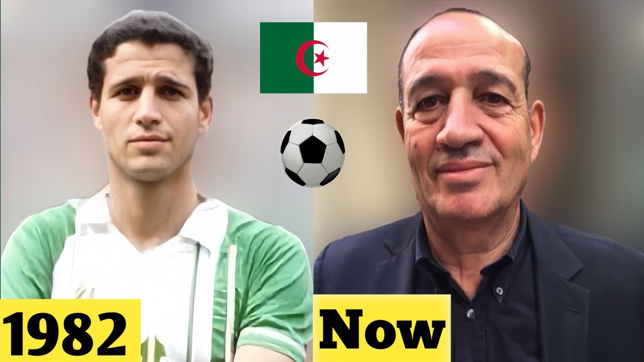 Algeria 🇩🇿 World Cup 1982 Squad ⚽ Then and Now | Football Legends