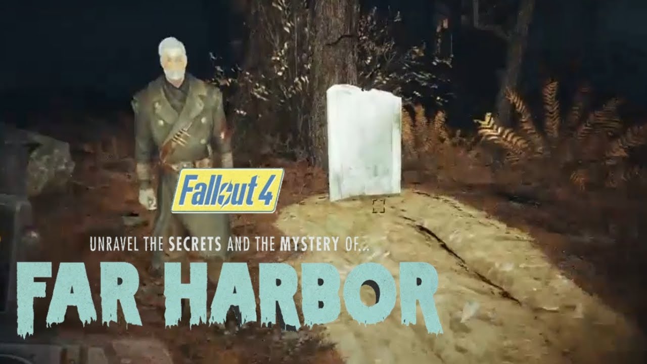 Fallout 4 (Dylan's Note & Burried Stash Location) Rayburn Point Far Harbor DLC