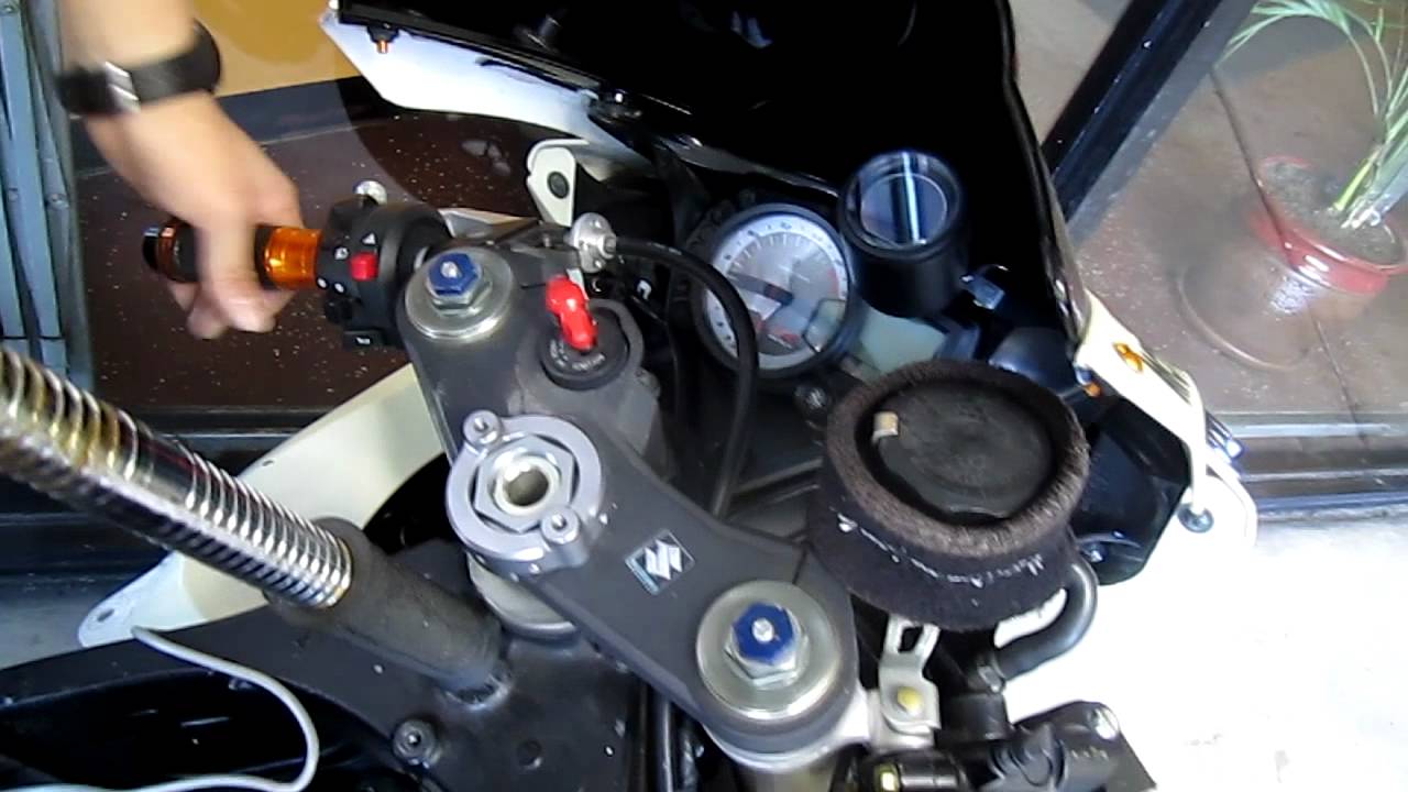 2008 GSX-R 600 TPS Adjustment & Dealer mode! (Throttle Position Sensor)