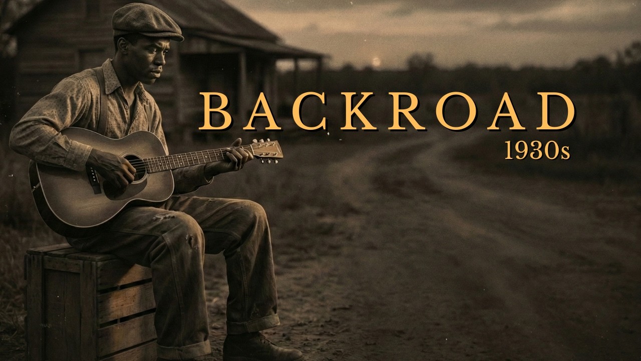 Dusty Backroad Blues | Delta Blues 1930s | Raw Acoustic Mississippi