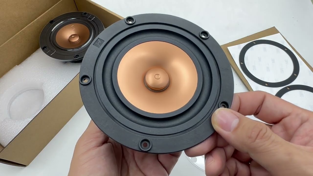 Giới thiệu củ loa toàn dải 12cm độ phân giải cao Markaudio Pluvia 7HD 