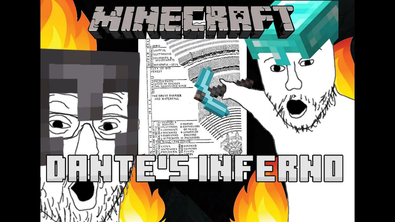We Made Dante's Inferno in Minecraft for a School Project.
