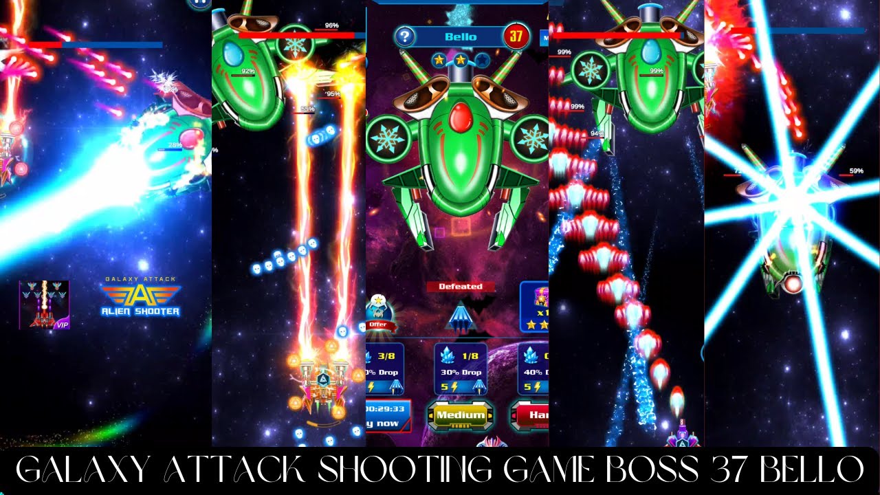 Galaxy Attack Shooting Game Boss 37 Bello