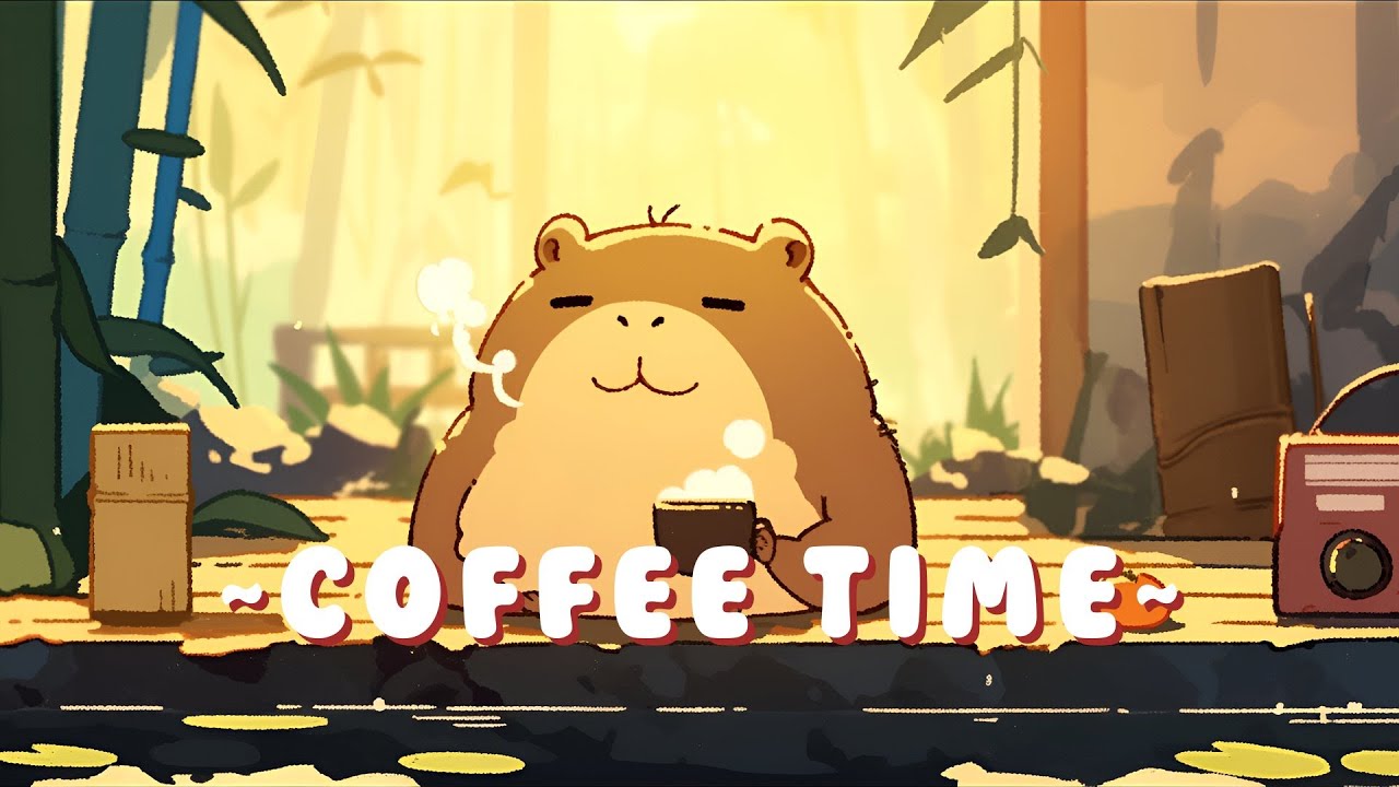 [Long Session] Capybara Lofi Radio | Peaceful Music for Your Soul 🦫 🌙 📖