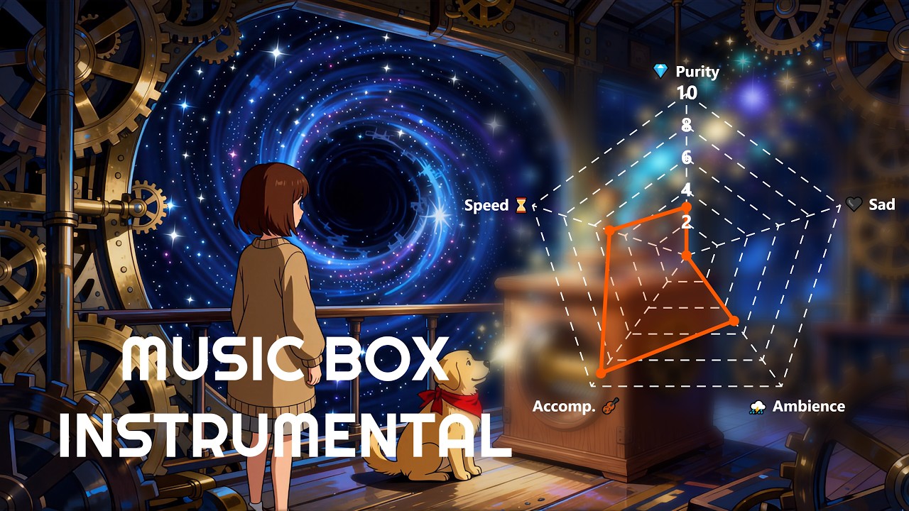 The Loneliest Pulsar 🪐 Techno Music Box & Pulsing Bass for Creative Work, Gaming & Flow State