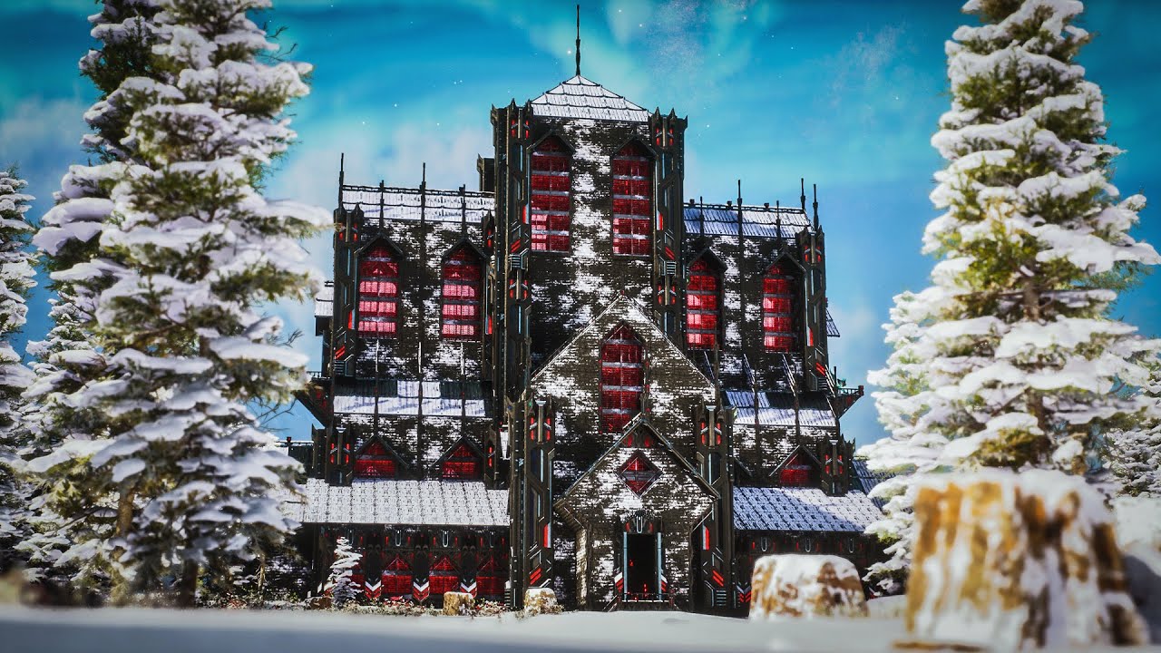 I Built a Gothic Cathedral on Lost Colony in ARK: Survival Ascended!