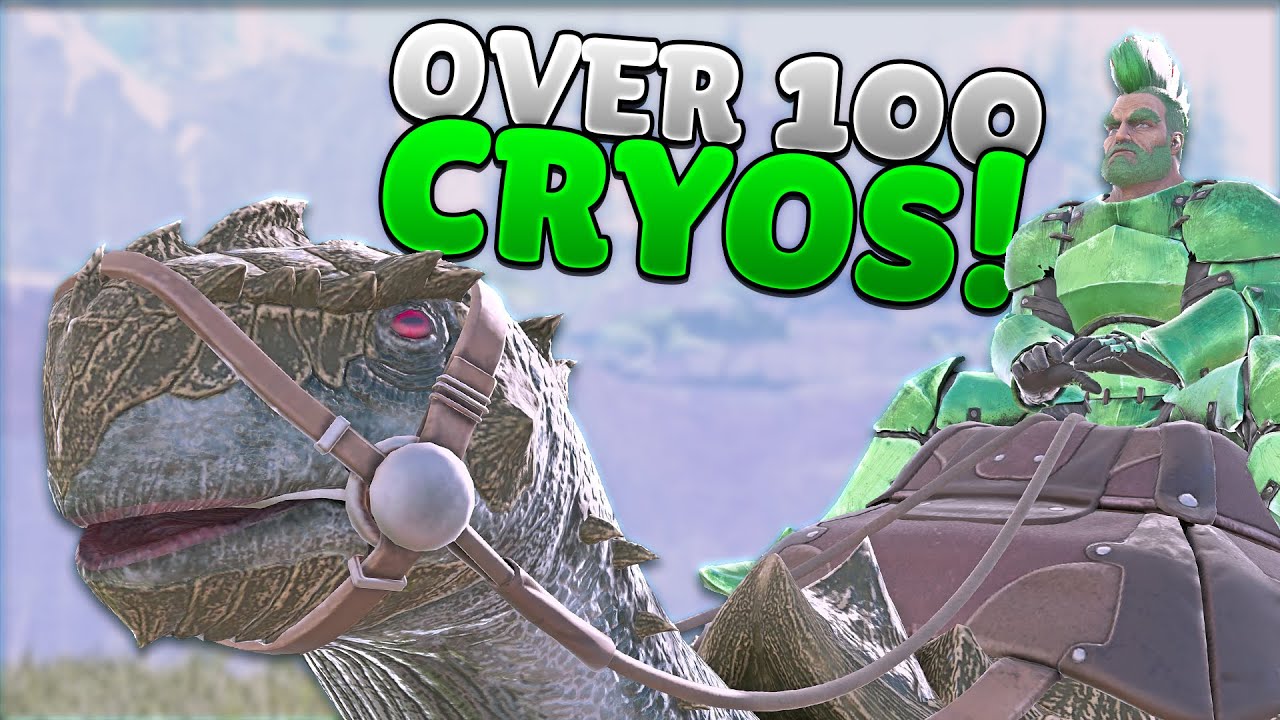 OVER 100 CRYO RAID!!! - Ark Duo Small Tribes Official - Ep3