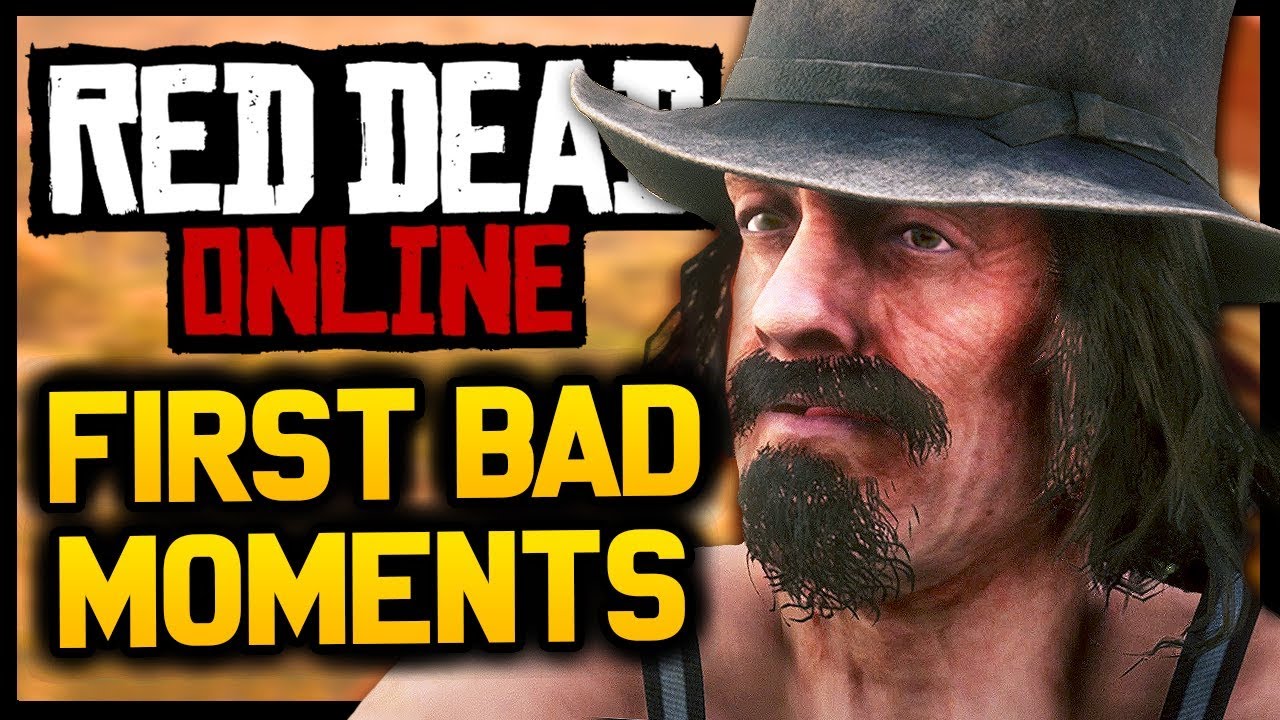This is Red Dead Online and the terrible first moments of a bad cowboy