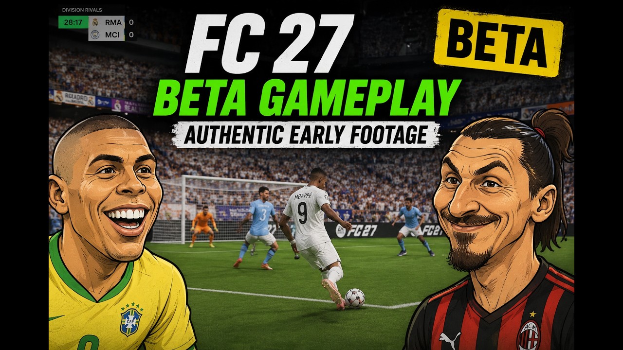 FC 27 Beta Gameplay | Authentic Early Footage