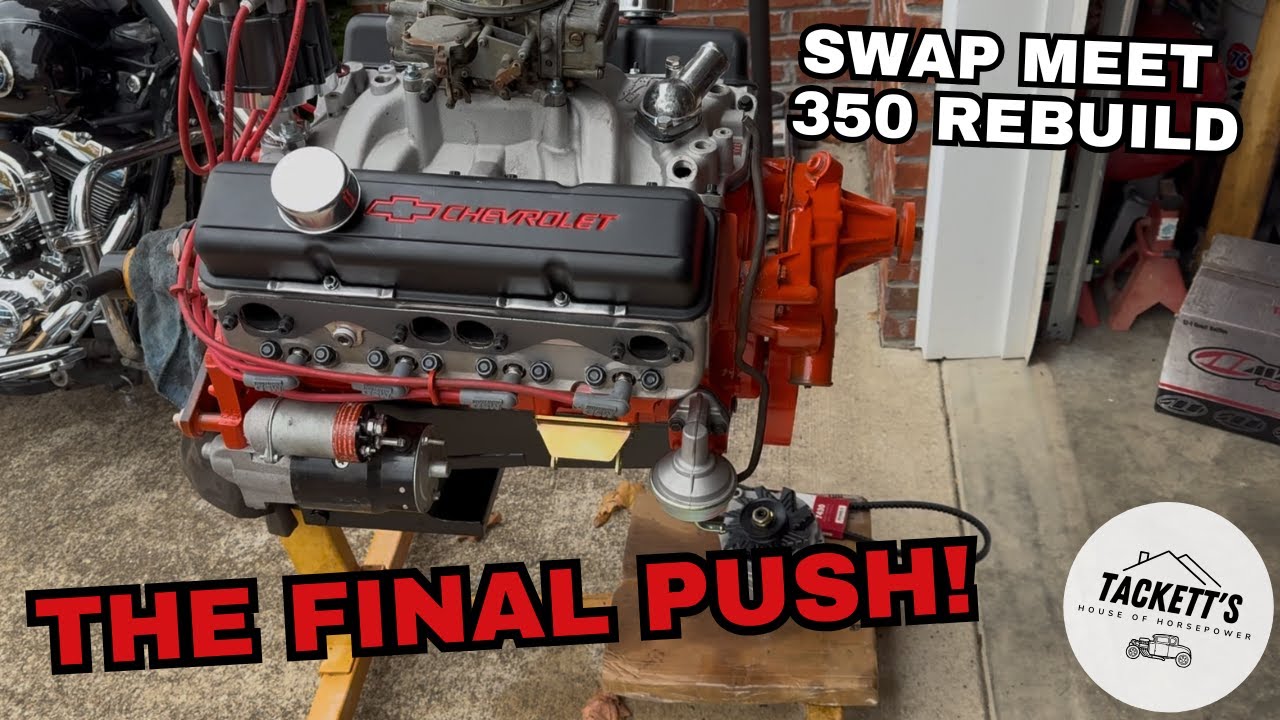 Бюджетный ремонт двигателя Small Block Chevy | Изготовление свечных проводов на заказ! SWAP MEET ...