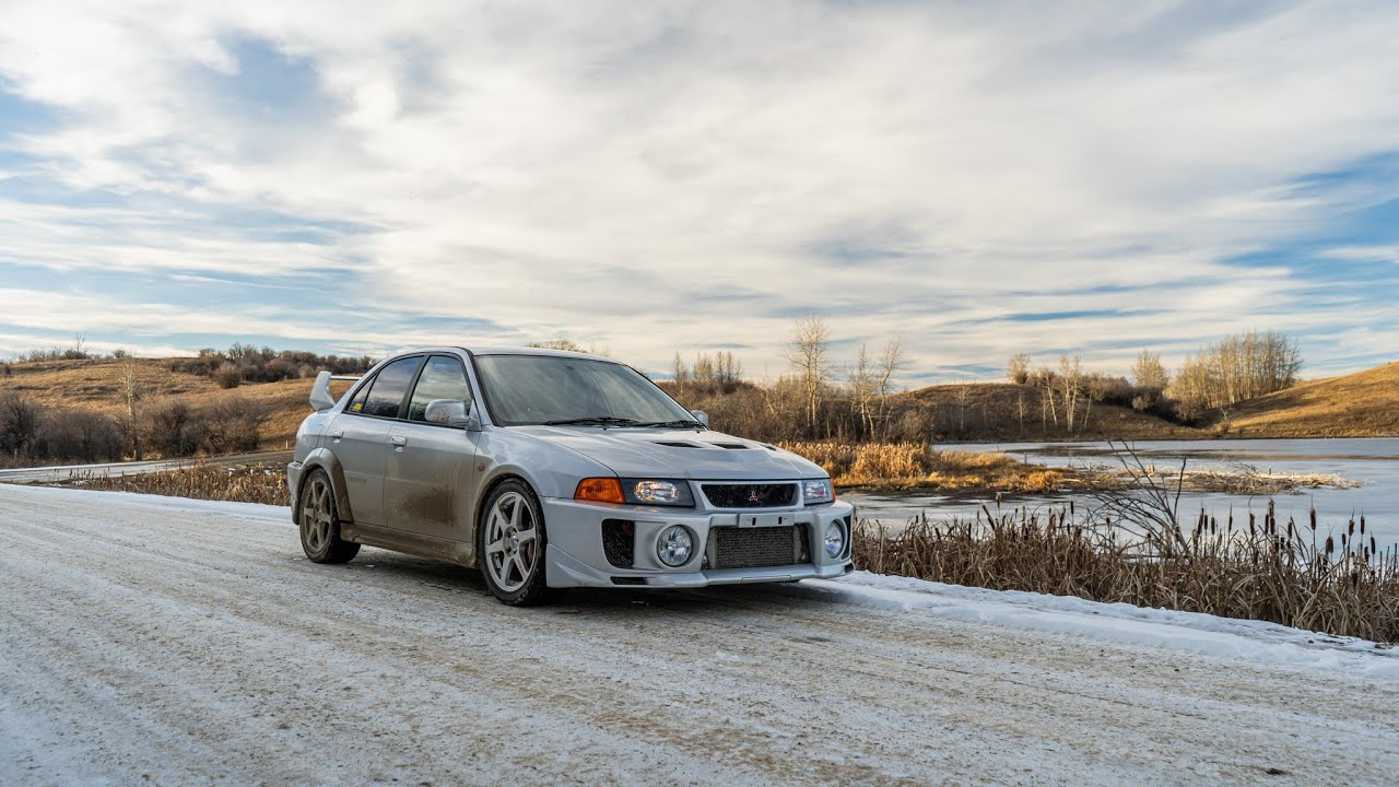 Mitsubishi Evolution 5 Rally Run. Full Cinematic Driving. Full Exhuast and Turbo Sounds POV