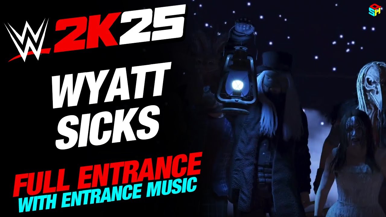 WYATT SICKS WWE 2K25 ENTRANCE - #WWE2K25 WYATT SICKS