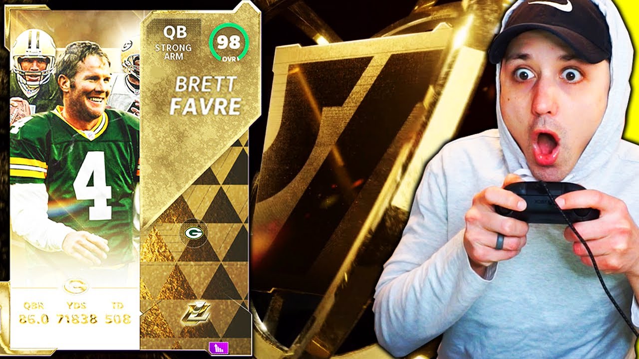 PACKS ARE BROKE! ULTIMATE LEGEND BRETT FAVRE & CARL BANKS PACK OPENING! MADDEN 21