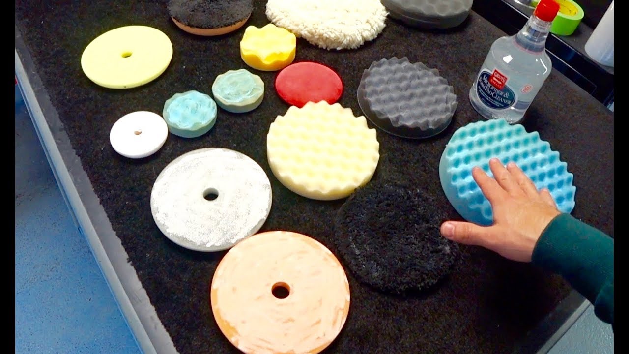 How to Clean Auto Detailing Polishing Pads