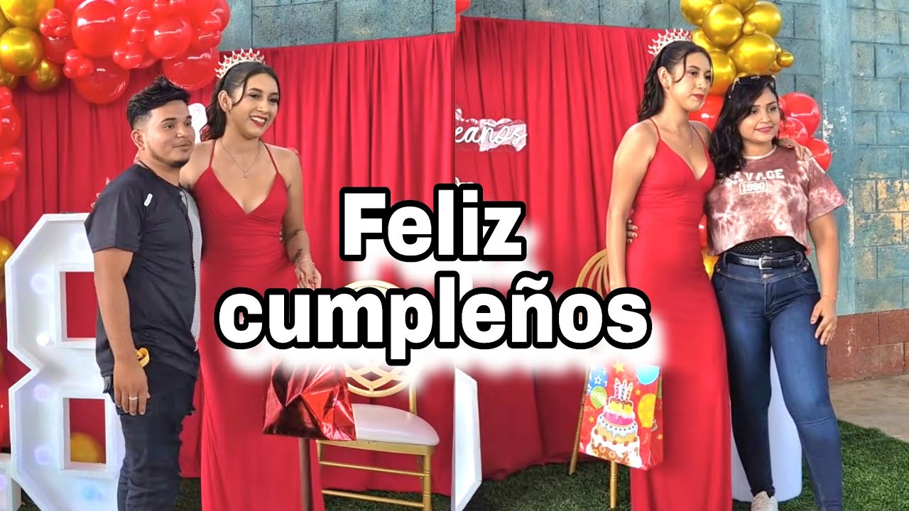 TUA no perdió tiempo en llegar a Abrazar a la Cumpleañera antes que llegara el NOVIO 🥰