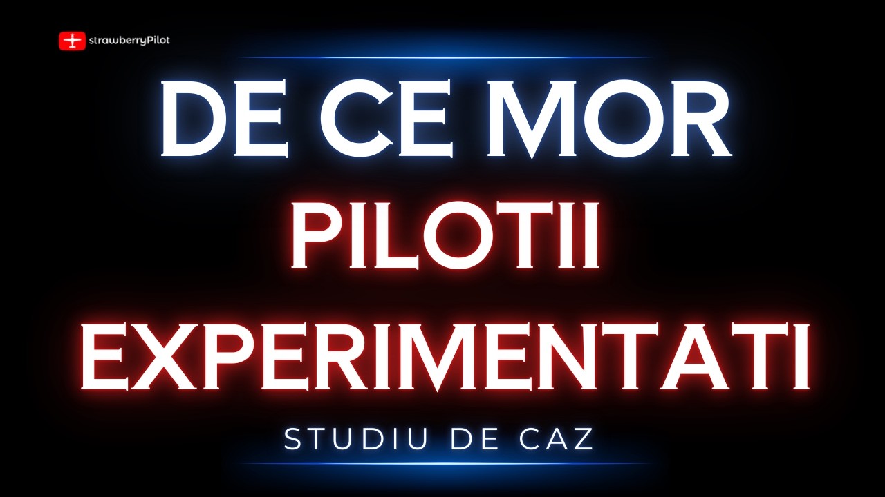 De ce mor pilotii experimentati - STUDIU DE CAZ