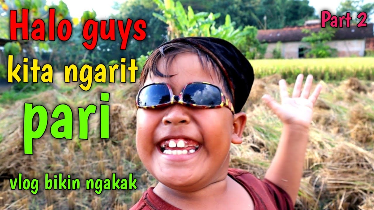 Iqbal lucu ngrusuhi wong ngerit pari🤣 part 2